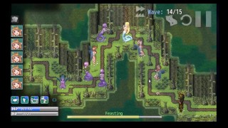 Vore Game - Felarya Voracious Defense (All Prey Eaten, Chapter 1, Level 1)