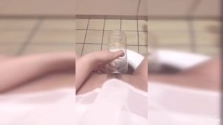 性癖公開！【ペットボトルにおしっこを..失敗編】おしがま　放尿　トイレ
