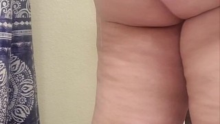 Oiled up ass Latina with phat wet pussy teaser, full video on fans page 