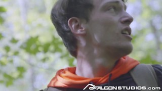 FalconStudios - Lost Edward Terrant Sucks Stranger's Cock For Free Ride Home