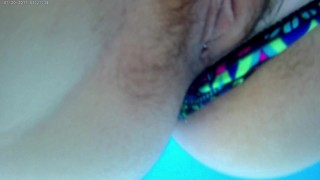 I filmed the hot girl hiding in the pool