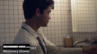 Cute Innocent Boys Bang In The Bathroom