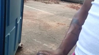 Another day, another public cumshot 😈