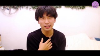 自分自身に顔射してみた。