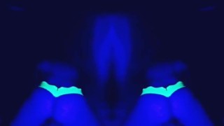 Ass so white it glows