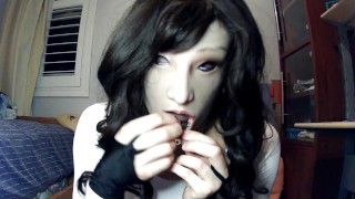 Quiet Nancy End! Quiet female doll Nancy unmasks from her doll mask to show you her true face!