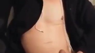 Stroking Till Erect