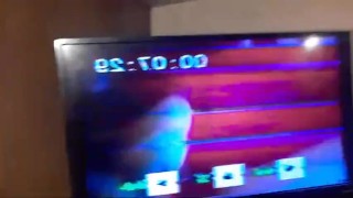 Creamy cum fun with a sex doll and old videos
