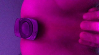 My hole twitching on butt plug