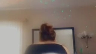 Dancing and shaking my Phat ass 