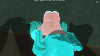 3D HENTAI POV Hatsune Miku sucks you off