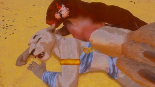 Секс кота FURRY сломанное видео