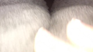 Teen play with hot cameltoe