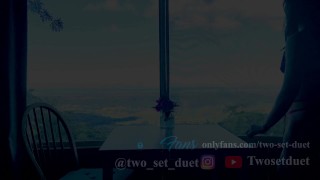 TWOSETDUET - BOUNCING ON YOUR DICK for a CREAMPIE