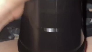 Virgin Tries Pocket Pussy For The First Time