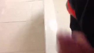 Wanking and shooting my thick cum