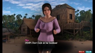 Treasure Of Nadia NLT-Media:Sexy Milf With Huge Tits On The Beach-Ep36