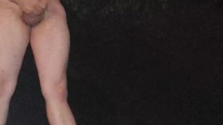 Jacking off and drinking piss at 4am on the side of the road