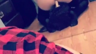 White Girl Rides Cock
