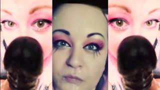 Turning you into the BBC CumDumpster SUCK THE DILDO JOI