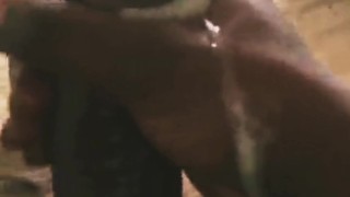Big Black Cock Cum Surprise HUGE CUM LOAD