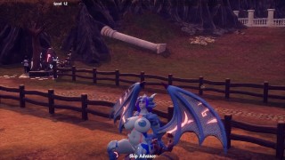 Breeders of the nephelym blue Jabberwock girl All sex scenes Ep.3