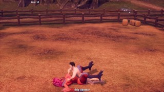 Breeders of the nephelym big orange harpy girl All sex scenes Ep. 2