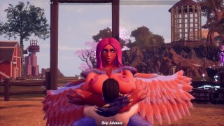 Breeders of the nephelym big orange harpy girl All sex scenes Ep. 2