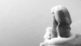 Noir Solo Shower Wank
