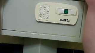 Pissing on the safe