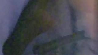 Giant dildo anal, thong bodysuit, anal riding