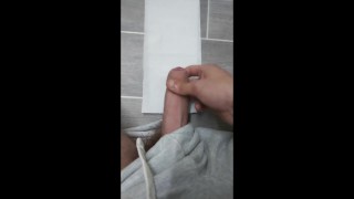 Cumshot After Edging In The Evening