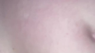 Hotwife fucks a dick at the gloryhole with her sloppy seconds pussy - gets a second creampie 