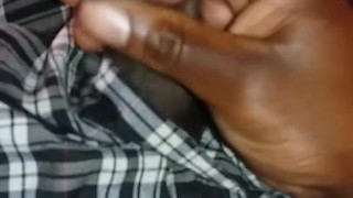 Caught masturbating with lots of cum,a week witout cumming