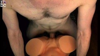Hot Guy Moans & talks dirty fucking a sex doll, says "You're Daddy's Special Girl"