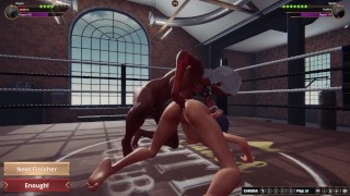 Rayne Vs. Quinn Sex Fight - Naked Fighter 3D