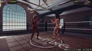 Rayne Vs. Quinn Sex Fight - Naked Fighter 3D