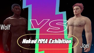 Wolf Vs. Joel - Dom vs Twink! - Naked Fighter 3D
