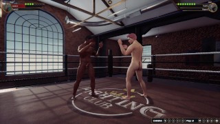 Wolf Vs. Joel - Dom vs Twink! - Naked Fighter 3D