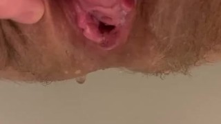 Ben Wa Balls coming out while I pee in a public toilet