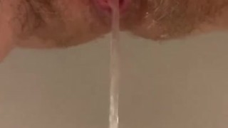 Ben Wa Balls coming out while I pee in a public toilet