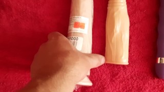 My new toys. My little clitoris. Секс игрушки для анала Кроссдрессера