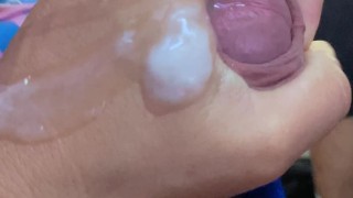 Risky Handjob on Public Bus - Cum on Hands + Post Cum Play!