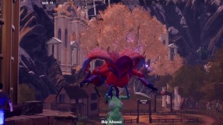 Breeders of the nephelym Orange harpy girl All sex scenes Ep. 3