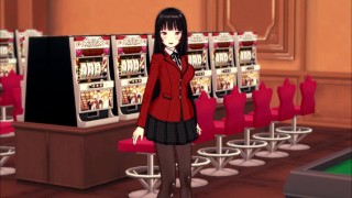 Yumeko erotic session (3D Ecchi) (Kakegurui) 