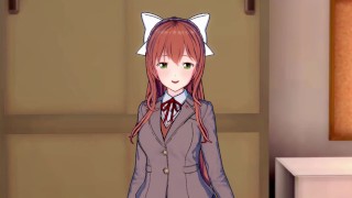 Monika is in SERIUS love with you (3D Ecchi) (Doki Doki Literature Club!)