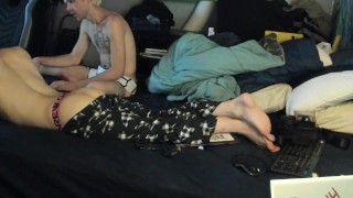 stepbrother slides it inn