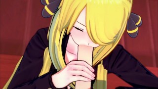 Cynthia will tame you! (3D Porn) (Pokemon)