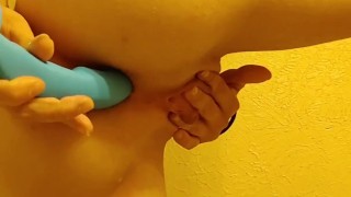 Masturbation and anal clip