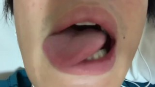 A Japanese college student who practices every day to be able to do blowjob well!!【Anal】